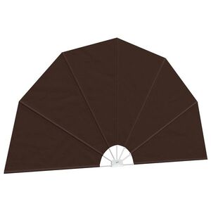 Imagine vidaXL Ecran de intimitate pentru balcon Ø 320 cm Poliester Maro