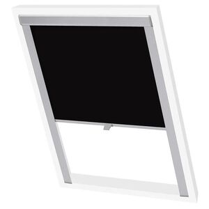 Imagine vidaXL Jaluzea opacă tip rulou, negru, MK08, GGL și GGU