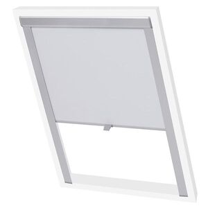 Imagine vidaXL Jaluzele opace tip rulou S08/608, alb, GGL și GGU
