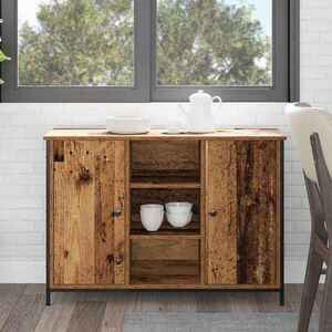 Imagine vidaXL Bufet Lemn vechi 100 x 35 x 70 cm
