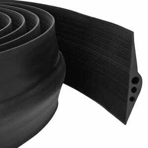 Imagine vidaXL Seal pentru podeaua garajului 112 x 20 mm 5 m Cauciuc EPDM