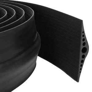 Imagine vidaXL Seal pentru podeaua garajului 155 x 28 mm 1, 5 m Cauciuc EPDM
