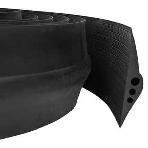 Imagine vidaXL Seal pentru podeaua garajului Negru 75 x 12 mm 8 m Cauciuc EPDM
