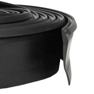 Imagine vidaXL Etanșare pentru Ușa Garajului Negru 52 x 2 mm 4, 5 m PVC