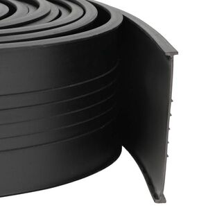 Imagine vidaXL Etanșare pentru Ușa Garajului Negru 70 x 6 mm 2, 5 m PVC