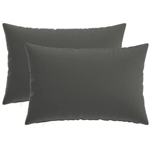 Imagine vidaXL Husă pentru pernă 2 pcs HEERLEN Antracit 50 x 80 cm Poliester