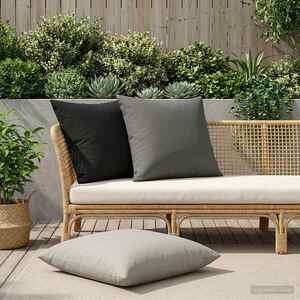 Imagine vidaXL Husă pentru pernă 2 pcs HEERLEN Antracit 65 x 65 cm Poliester