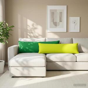 Imagine vidaXL Husă pentru pernă HOUTEN Verde strălucitor. 40 x 145 cm