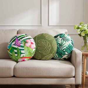 Imagine vidaXL Husă pentru pernă 2 pcs HEERLEN Multicolour Ø 30 cm Poliester