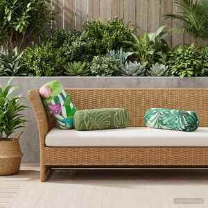 Imagine vidaXL Husă pentru pernă 2 pcs HEERLEN Multicolour Ø 15 x 40 cm