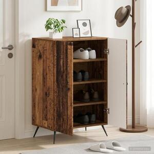 Imagine vidaXL Dulap pentru pantofi BREDA 59, 5 x 39, 5 x 90 cm Lemn prelucrat