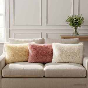 Imagine vidaXL Husă pentru pernă 6 pcs HEERLEN Crem 30 x 50 cm Fleece PV