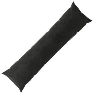Imagine vidaXL Husă pentru pernă HEERLEN Negru 40 x 145 cm Catifea