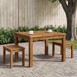 Imagine vidaXL Masă de cafea natural 50 x 60, 5 x 36 cm Lemn Solid de Acacia