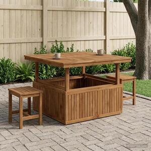 Imagine vidaXL natural 108, 5 x 110 x 75/44, 5 cm