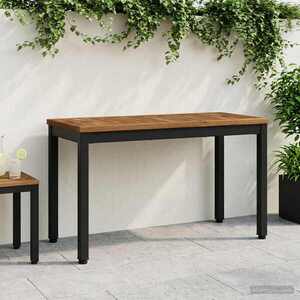 Imagine vidaXL Bancă de grădină 80, 5 x 35 x 45 cm Lemn Solid de Acacia