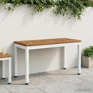Imagine vidaXL Bancă de grădină 80, 5 x 35 x 45 cm Lemn Solid de Acacia