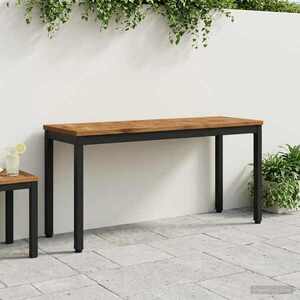 Imagine vidaXL Bancă de grădină 108, 5 x 35 x 45 cm Lemn Solid de Acacia