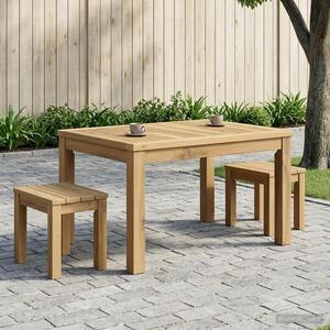 Imagine vidaXL Masă de cafea Alb 50 x 68, 5 x 36 cm Lemn Solid de Acacia