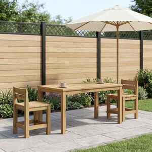 Imagine vidaXL Masă de cafea Alb 50 x 100, 5 x 45 cm Lemn Solid de Acacia
