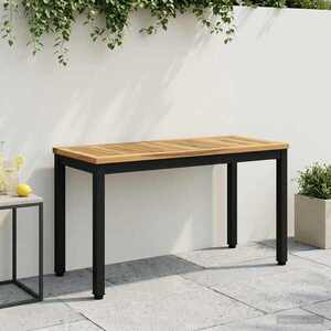 Imagine vidaXL Bancă de grădină 80, 5 x 35 x 45 cm Lemn Solid de Acacia