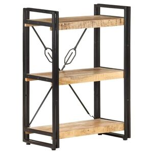Imagine vidaXL Bibliotecă cu 3 niveluri, 60x30x80 cm, lemn masiv de mango