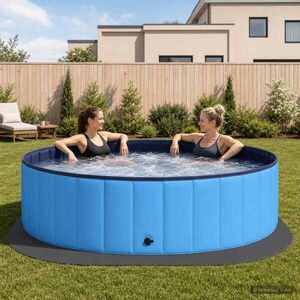 Imagine vidaXL Covor de bazin pentru piscină 25 buc. Ø 292 cm Rotund Spumă EVA
