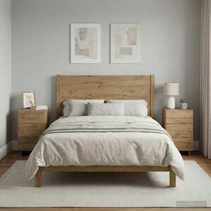 Imagine vidaXL Dulap de noapte 2 buc. Stejar Artizanal 33, 5 x 34, 5 x 60 cm