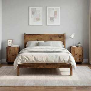 Imagine vidaXL Dulap de noapte 2 buc. Lemn vechi 33, 5 x 34, 5 x 50 cm