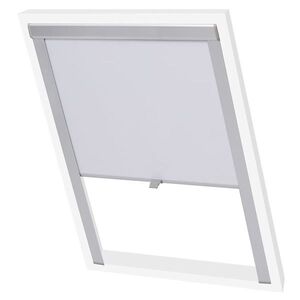Imagine vidaXL Jaluzea opacă tip rulou, alb, SK06, GGL și GGU