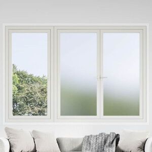 Imagine vidaXL Folii fereastra, mată, gri, PVC