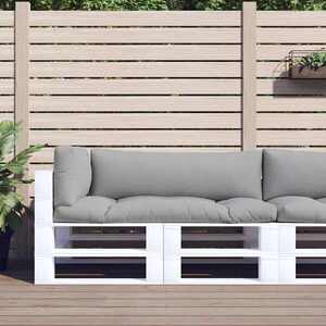 Imagine vidaXL Perne de paleți, 3 buc., gri, material textil