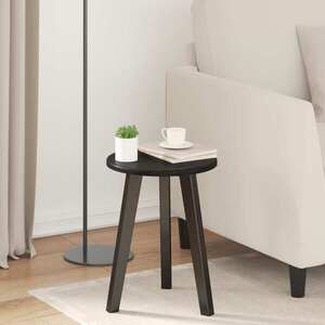 Imagine vidaXL Placă de masă Ø 30 x 1, 5 cm Rotund Lemn prelucrat Negru