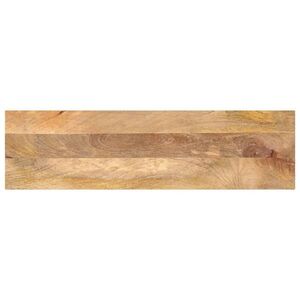 Imagine vidaXL Blat masă, 100x30x2, 5 cm, dreptunghiular, lemn masiv de mango