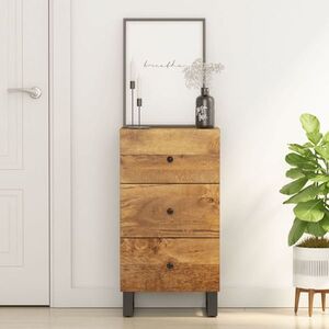 Imagine vidaXL Servantă cu 3 sertare, 40x33, 5x75 cm, lemn masiv de mango