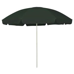 Imagine vidaXL Umbrelă de soare de plajă, verde, 300 cm