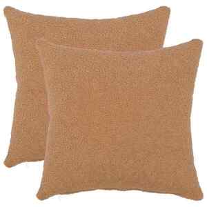 Imagine vidaXL Husă pentru pernă 2 pcs HEERLEN Bej 35 x 35 cm Bouclé