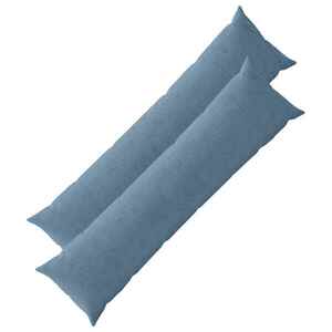 Imagine vidaXL Husă pentru pernă 2 pcs HEERLEN albastru 40 x 145 cm cord