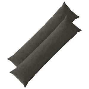Imagine vidaXL Husă pentru pernă 2 pcs HEERLEN Antracit 40 x 145 cm cord