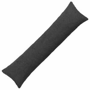Imagine vidaXL Husă pentru pernă HEERLEN Gri închis 40 x 145 cm Bouclé