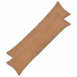 Imagine vidaXL Husă pentru pernă 2 pcs HEERLEN Bej 40 x 145 cm Bouclé
