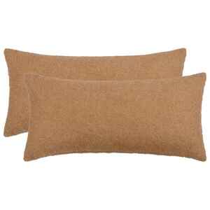 Imagine vidaXL Husă pentru pernă 2 pcs HEERLEN Bej 40 x 70 cm Bouclé