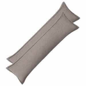 Imagine vidaXL Husă pentru pernă 2 pcs HOUTEN Gri deschis 40 x 145 cm Bouclé