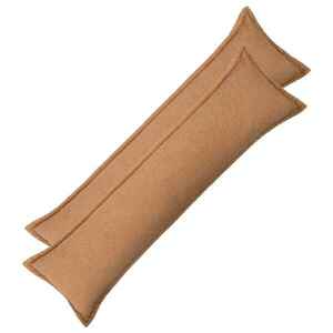 Imagine vidaXL Husă pentru pernă 2 pcs HOUTEN Bej 40 x 145 cm Bouclé