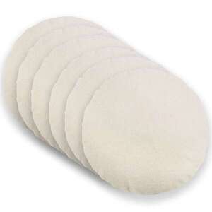 Imagine vidaXL Husă pentru pernă 6 pcs HEERLEN Crem Ø 40 cm Bouclé