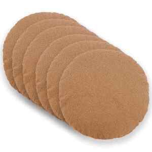 Imagine vidaXL Husă pentru pernă 6 pcs HEERLEN Bej Ø 40 cm Bouclé
