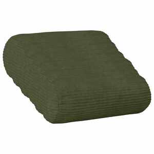 Imagine vidaXL Husă pentru pernă 6 pcs HEERLEN Verde Ø 15 x 40 cm cord