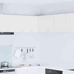 Imagine vidaXL Dulap suspendat Alb 57 x 57 x 40 cm Lemn prelucrat