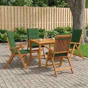 Imagine vidaXL Set de dining pentru grădină cu 5 piese natural