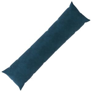 Imagine vidaXL Pernă cu pernă HEERLEN albastru 40 x 145 cm Catifea